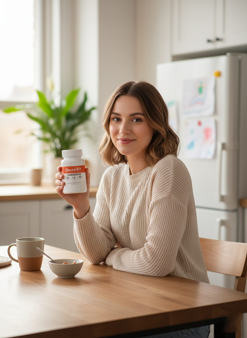 Doctor B Ivermectin Tablet For Person 12 MG 90 Capsules