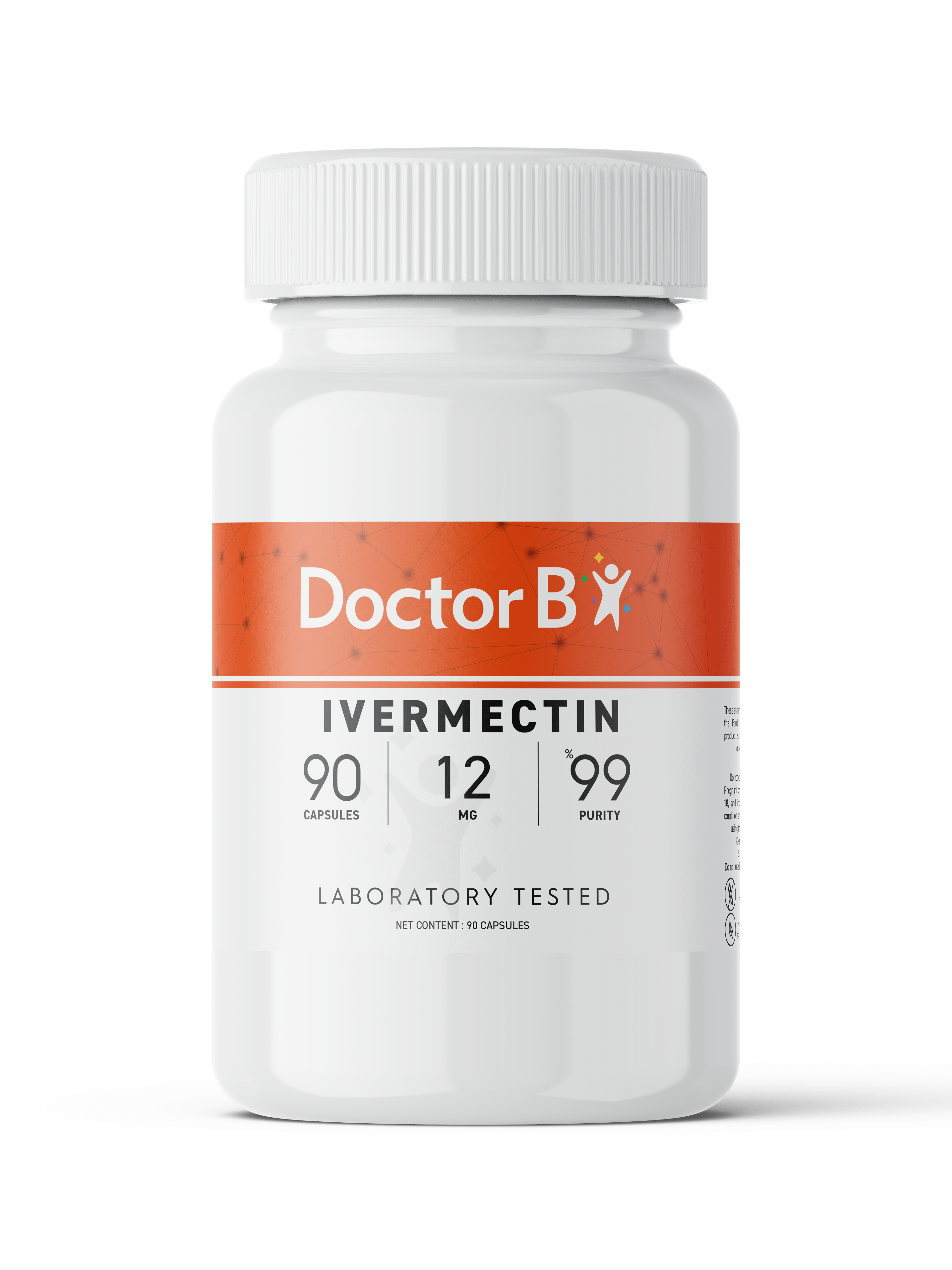 Doctor B Ivermectin Tablet For Person 12 MG 90 Capsules